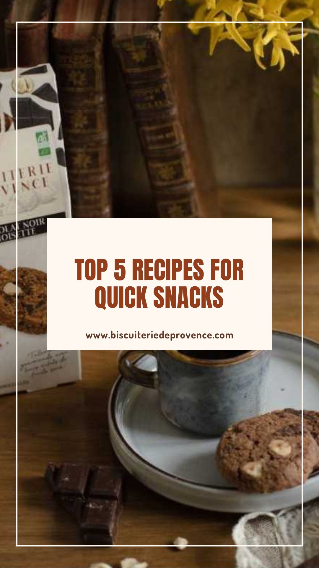 top 5 recipes for quick snacks